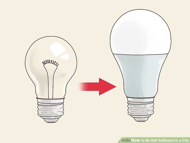 زندگی کم هزینه با استفاده از لامپ های ال ای دی